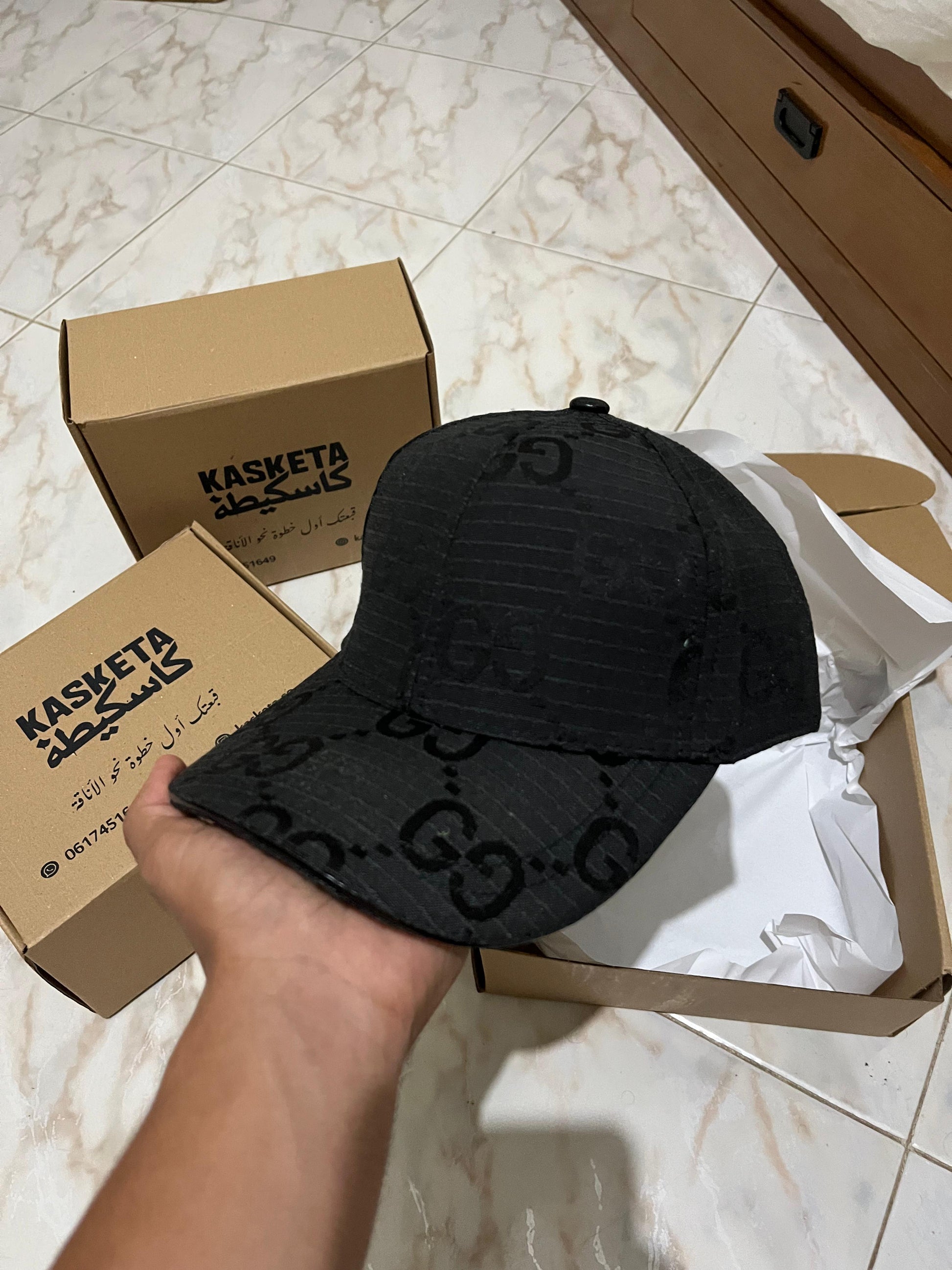 Casquette Gucci – Noire