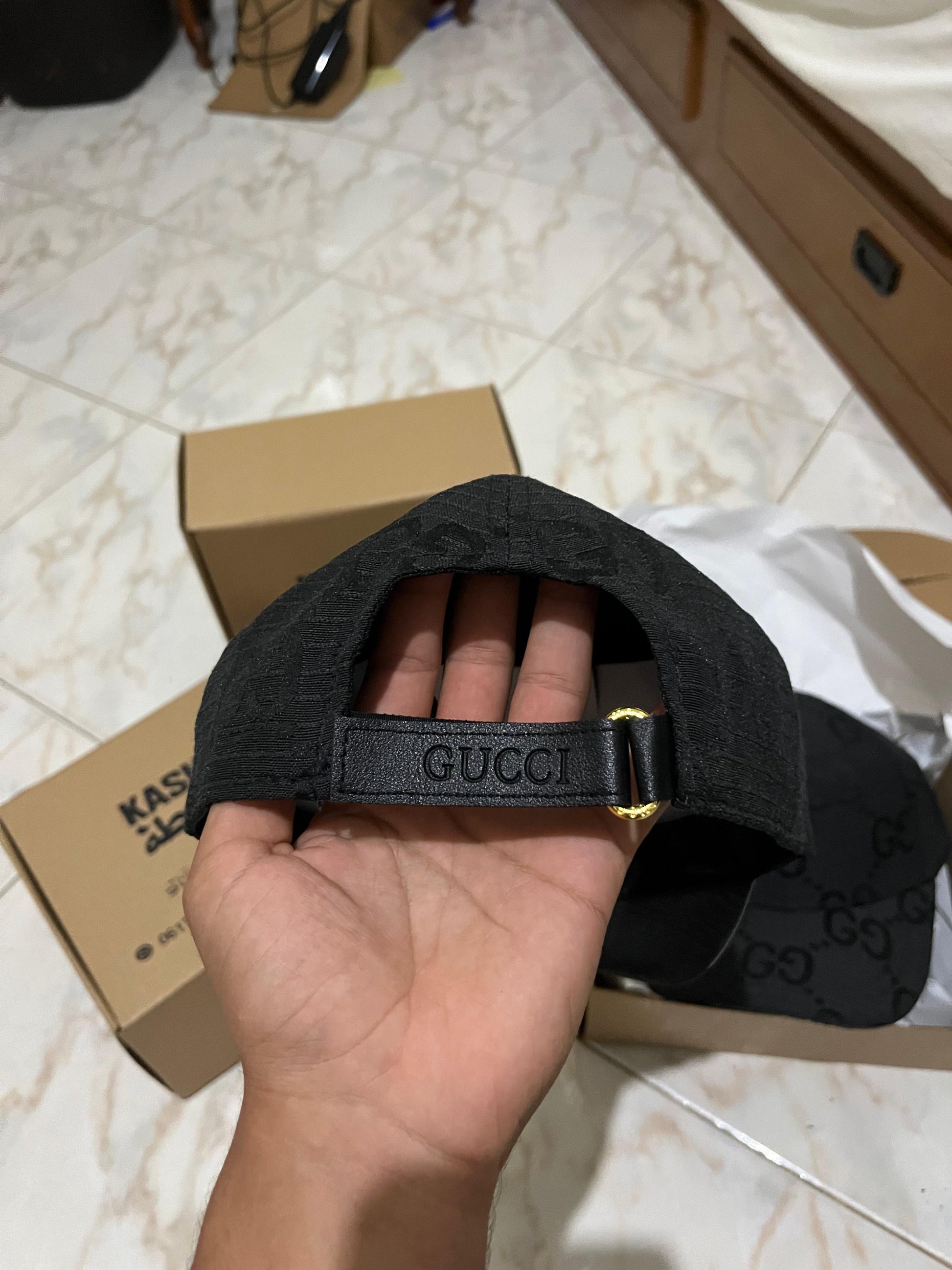 Casquette Gucci – Noire