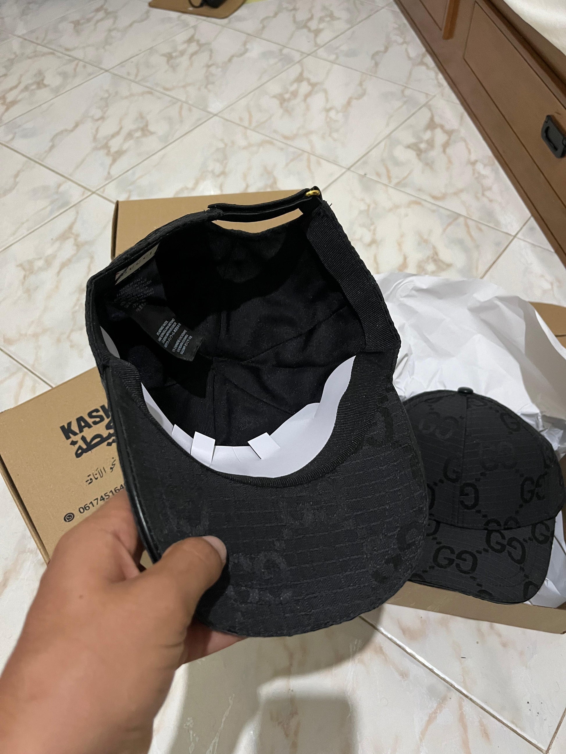 Casquette Gucci – Noire